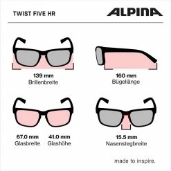 TWIST FIVE VL+ Fogstop Sportbrille Mit Glas Grau Oder Orange, Schwarz / Grau Von ALPINA -Günstiges E-Bikes Geschäft 16yUwQcaISwOzOIcXOzq3G 33005820 022 4