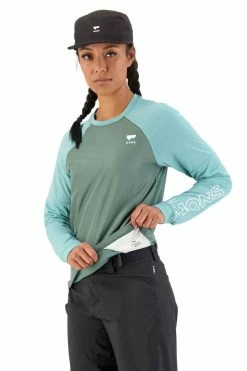 TARN WIND Damen-Merino-Langarmshirt , Sage/Burnt Sage Von MONS ROYALE -Günstiges E-Bikes Geschäft 185onzqHSNMpmuzRb85Zcn 33012193 557 4