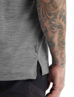 SPHERE II Herren-Merino-Kurzarmshirt , Metro HTHR Von ICEBREAKER -Günstiges E-Bikes Geschäft 1BwfaIwVF3pcTalsNFi00z 33011910 016 4