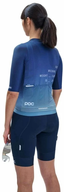 PRISTINE PRINT Damen-Kurzarmtrikot , Gradient Turmaline Von POC -Günstiges E-Bikes Geschäft 1RbxTaNEHBVUqZCrSDdGiE 33016779 8599 2