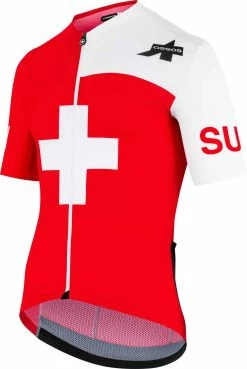 SUISSE FED MILLE GT C2 Herren-Kurzarmtrikot , National Red Von ASSOS -Günstiges E-Bikes Geschäft 1eacZ4eYB0ypW66hHLw59o 33016722 47 2