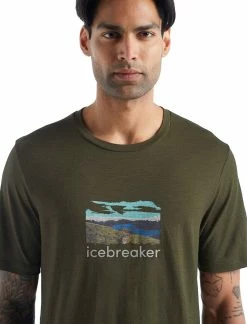 TL II TRAILHEAD Herren-Merino-Kurzarmshirt , Loden Von ICEBREAKER -Günstiges E-Bikes Geschäft 1i4L4M6maIgB0luHwijnno 33011908 069 3