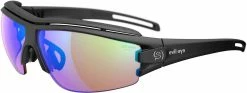 TRACE PRO LST Bright Vario Sonnenbrille, Black Matt - Blue Mirror Von EVIL EYE