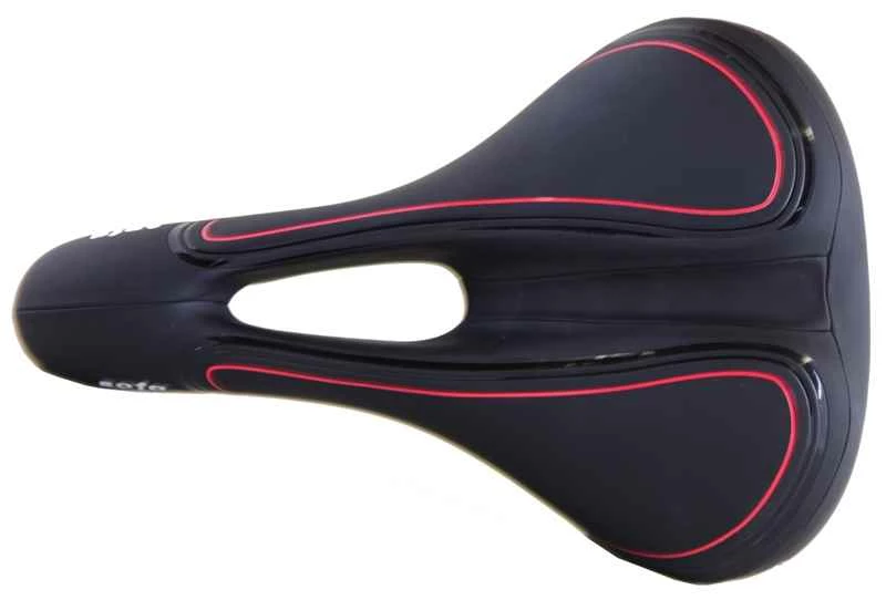 SOFA COMFORT Sattel, Schwarz Von VELOPLUS SWISS DESIGN 4 SOFA COMFORT Sattel, Schwarz Von VELOPLUS SWISS DESIGN – Bild 2