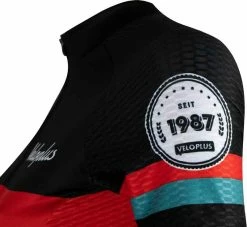 1987 TEAM Damen-Kurzarmtrikot, Schwarz Von VELOPLUS SWISS DESIGN 18 1987 TEAM Damen-Kurzarmtrikot, Schwarz Von VELOPLUS SWISS DESIGN -Günstiges E-Bikes Geschäft 1qSATtycBjPAjk0dVVTRnx 33005905 001 6