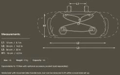 EXPEDITION HANDLEBAR PACK 14L Lenkertasche, Grau Von APIDURA -Günstiges E-Bikes Geschäft 1t6RbQAU9XLRkuVCWGRxF5 33004332 001 6