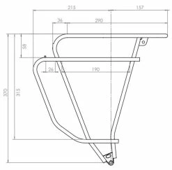 LOGO EVO Gepäckträger, Schwarz Von TUBUS -Günstiges E-Bikes Geschäft 1tvYRLZ8I1hhbAqhJstDSj 33001573 001 3