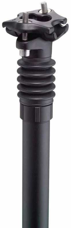 PAVÉ Federsattelstütze, Schwarz Von TRANZ-X