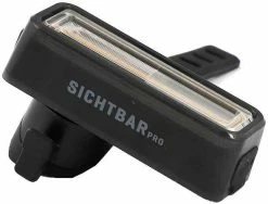 SICHTBAR PRO Rücklicht 60 Lumen, Schwarz Von VELOPLUS SWISS DESIGN
