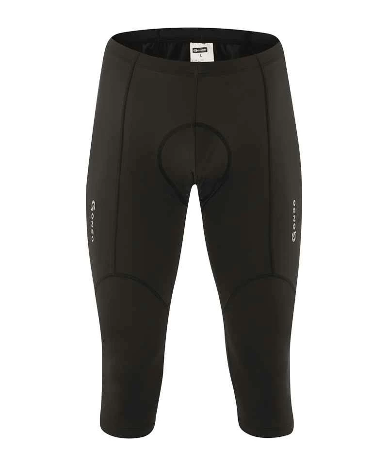 SIENA Herren-3/4-Bundhose, Schwarz Von GONSO 3 SIENA Herren-3/4-Bundhose, Schwarz Von GONSO