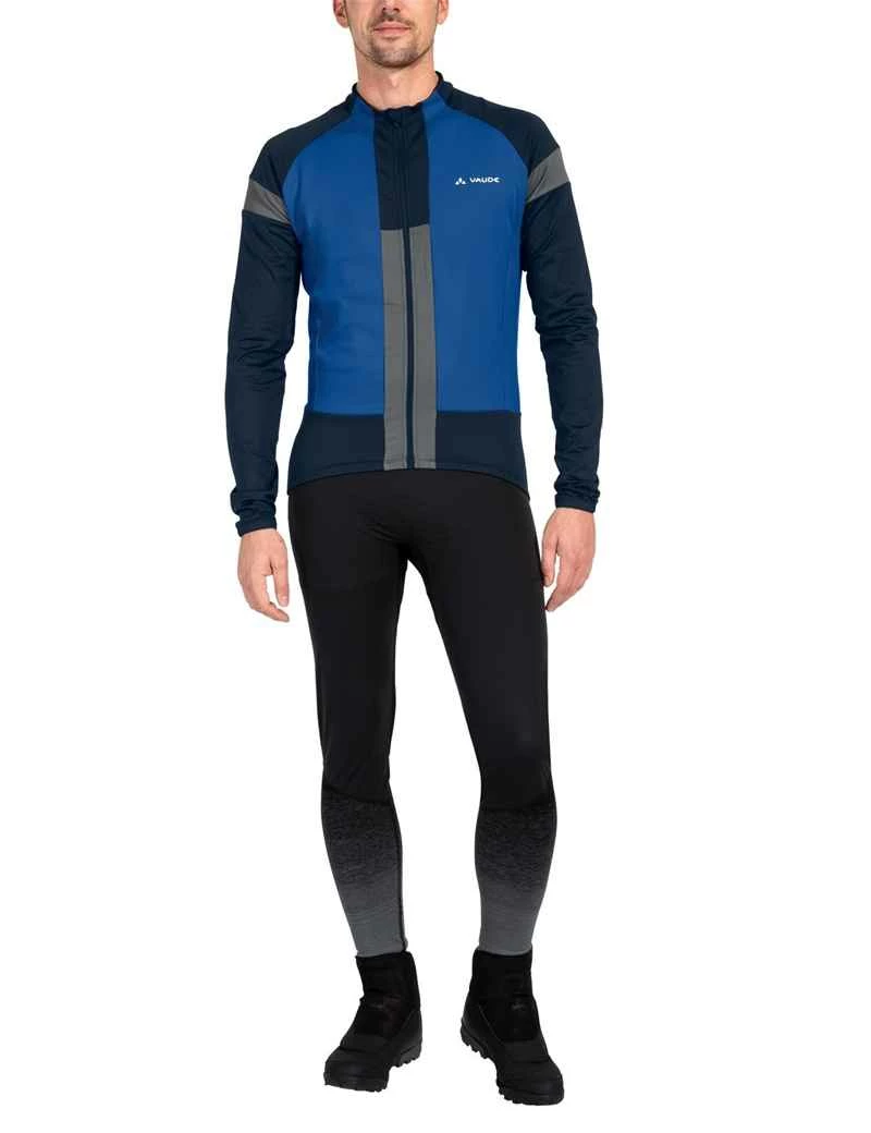 MATERA V Herren-Langarmtrikot, Blau Von VAUDE 5 MATERA V Herren-Langarmtrikot, Blau Von VAUDE – Bild 3