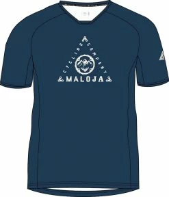 ANTEROM MULTI Herren-Kurzarmshirt , Midnight Von MALOJA
