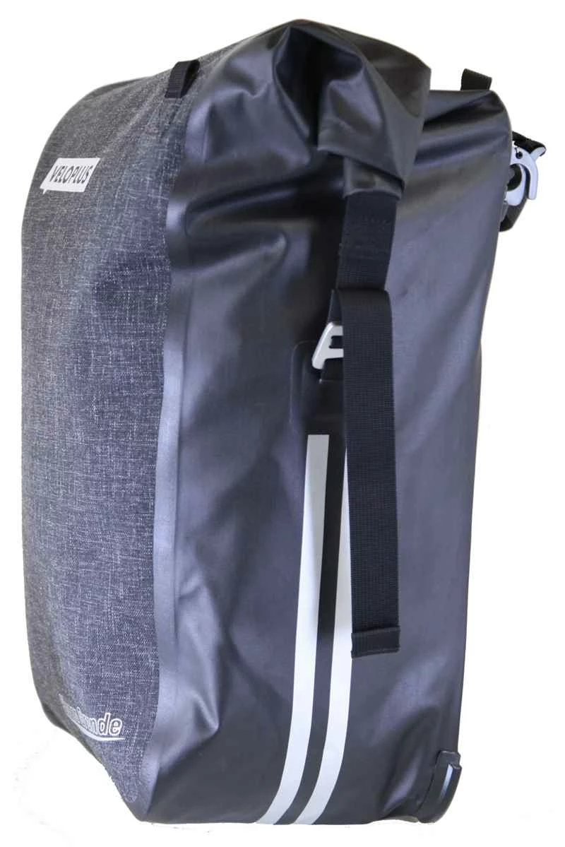 PIAZZA GRANDE Hinterradtasche (Single), Grau Schwarz Von VELOPLUS SWISS DESIGN 4 PIAZZA GRANDE Hinterradtasche (Single), Grau Schwarz Von VELOPLUS SWISS DESIGN – Bild 2