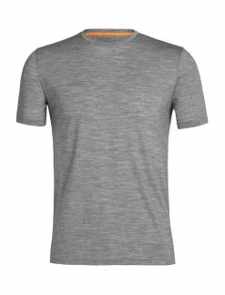 SPHERE II Herren-Merino-Kurzarmshirt , Metro HTHR Von ICEBREAKER