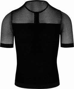 ASSOSOIRES SUPERLEGER Herren-Kurzarmshirt , Black Series Von ASSOS