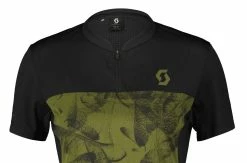 TRAIL FLOW ZIP Damen-Kurzarmtrikot , Black/Fir Green Von SCOTT -Günstiges E-Bikes Geschäft 2mCA9LID9eAw28rzdr2XVC 33016662 7552 2