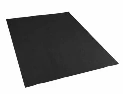 BODENSCHUTZMATTE Für Hometrainertraining Und Werkstatteinsatz, Schwarz Von VELOPLUS