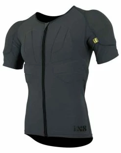 CARVE UPPER PROTECTIVE Mit Rücken- Und Schulterprotektoren, Grau Von IXS