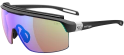 Traileye Pro LST Bright Vario Sportbrille , Black Matt - Blue Mirror Von EVIL EYE
