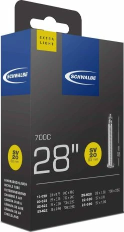 EXTRA LIGHT (28") Schlauch SV20, Schwarz Von SCHWALBE 12 EXTRA LIGHT (28") Schlauch SV20, Schwarz Von SCHWALBE -Günstiges E-Bikes Geschäft 36hT7CUTDV3kVBggYslLrx 33004260 001 5