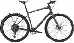SIRRUS X 4.0 EQ City- Und Alltagsvelo, Satin Oak Green Metallic Black Reflective Von SPECIALIZED