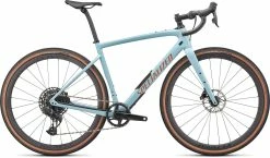 Günstiges E-Bikes Geschäft 23 DIVERGE EXPERT CARBON Gravelbike, Gloss Arctic Blue Sand Speckle Terra Cotta Von SPECIALIZED