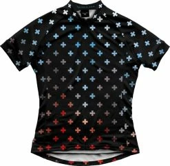 THE FURTHERMORE Damen-Kurzarmtrikot, Schwarz Von TWIN SIX