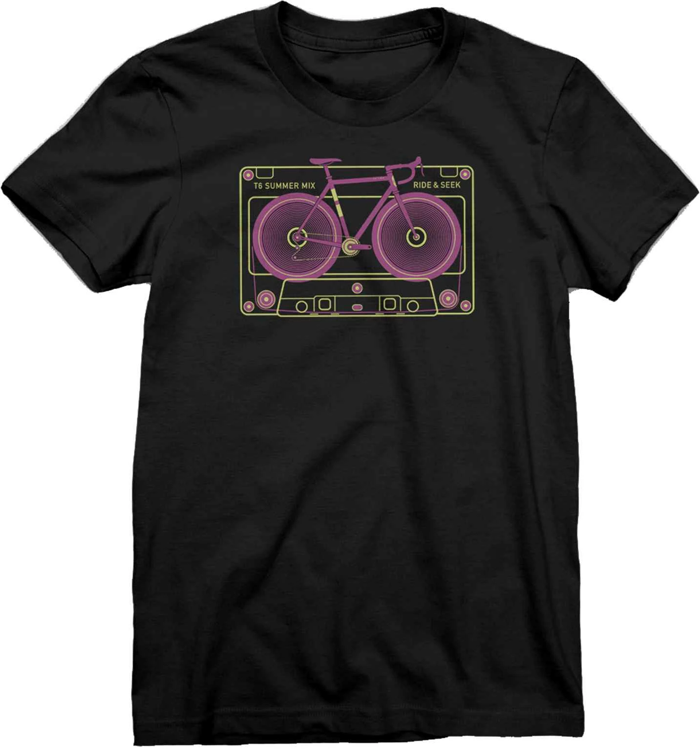 SUMMER MIX Damen-Kurzarmshirt , Black Von TWIN SIX 3 SUMMER MIX Damen-Kurzarmshirt , Black Von TWIN SIX