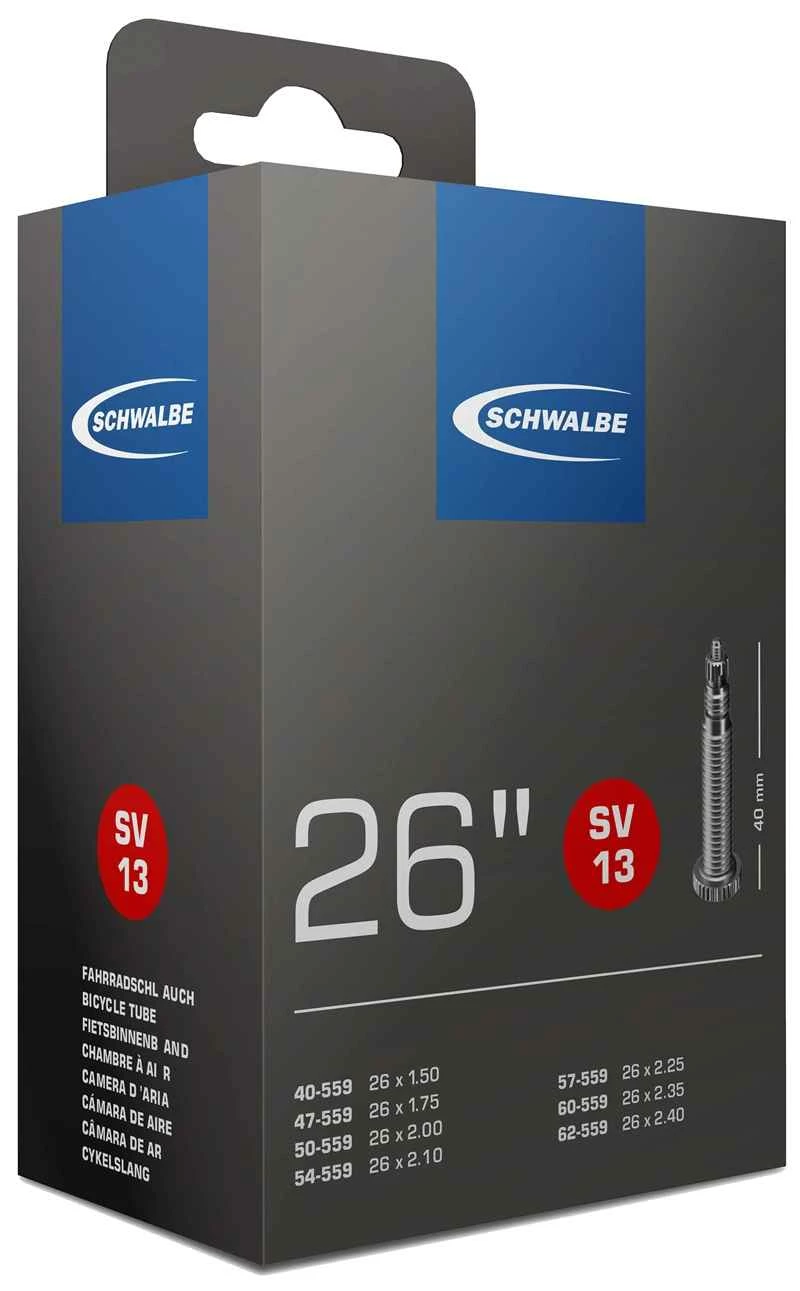STANDARD (26") Schlauch AV / SV, Schwarz Von SCHWALBE 6 STANDARD (26") Schlauch AV / SV, Schwarz Von SCHWALBE – Bild 4