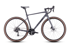 NUROAD RACE Gravelbike, Grey Black Von CUBE