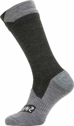 WP ALL WEATHER MID Wasserdichte Unisex-Socken, Anthrazit Von SEALSKINZ