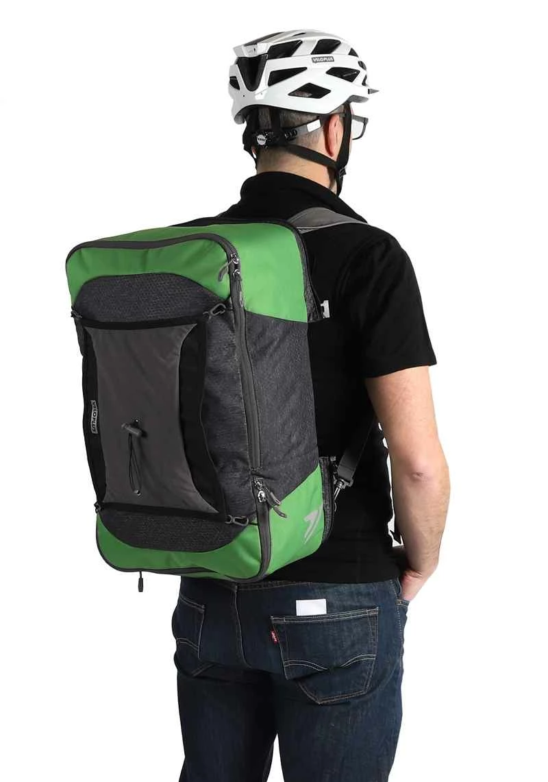 TARASP Dreifachtasche (Trio), Grün Von VELOPLUS SWISS DESIGN 4 TARASP Dreifachtasche (Trio), Grün Von VELOPLUS SWISS DESIGN – Bild 2