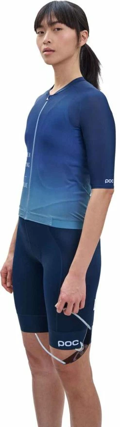 PRISTINE PRINT Damen-Kurzarmtrikot , Gradient Turmaline Von POC -Günstiges E-Bikes Geschäft 3Niw732rkWcM6sf1BTkrOF 33016779 8599 3
