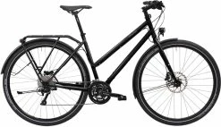 AMBER ROAD TRAPEZ SELECT 22.1 Tourenvelo, Schwarz Glänzend Von TOUT TERRAIN
