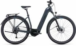 TOURING HYBRID ONE 400 E-City- Und Alltagsvelo, Grey Blue Von CUBE