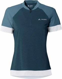 ALTISSIMO Q Damen-Kurzarmtrikot , Dark Sea Von VAUDE