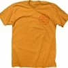 BIKES Herren-Kurzarmshirt , Golden Yellow Von TWIN SIX
