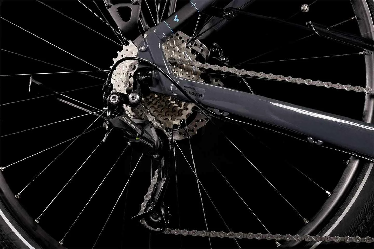 TOURING HYBRID ONE 400 E-City- Und Alltagsvelo, Grey Blue Von CUBE 7 TOURING HYBRID ONE 400 E-City- Und Alltagsvelo, Grey Blue Von CUBE – Bild 5