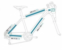 PACK L, Matt Transparent, Rahmenschutz-Set Mit 12 Kleber Von CLEAR PROTECT