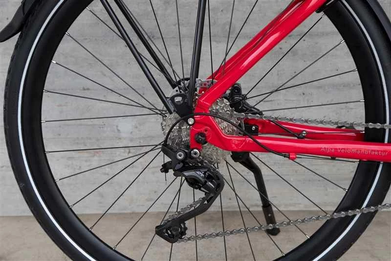 VELOCE XT Leonardo Tourenvelo, Rot Von CRESTA 8 VELOCE XT Leonardo Tourenvelo, Rot Von CRESTA – Bild 6