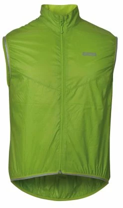 AEOLUS Herren-Windweste, Lime Von VELOPLUS SWISS DESIGN