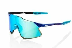 HYPERCRAFT Sonnenbrille Mit Multilayer Und Klarer Ersatzlinse, Blau Metallic Von 100%