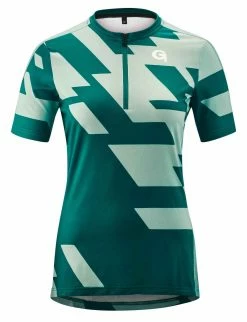 BESAGNO Damen-Kurzarmtrikot , Quetzal Green Von GONSO
