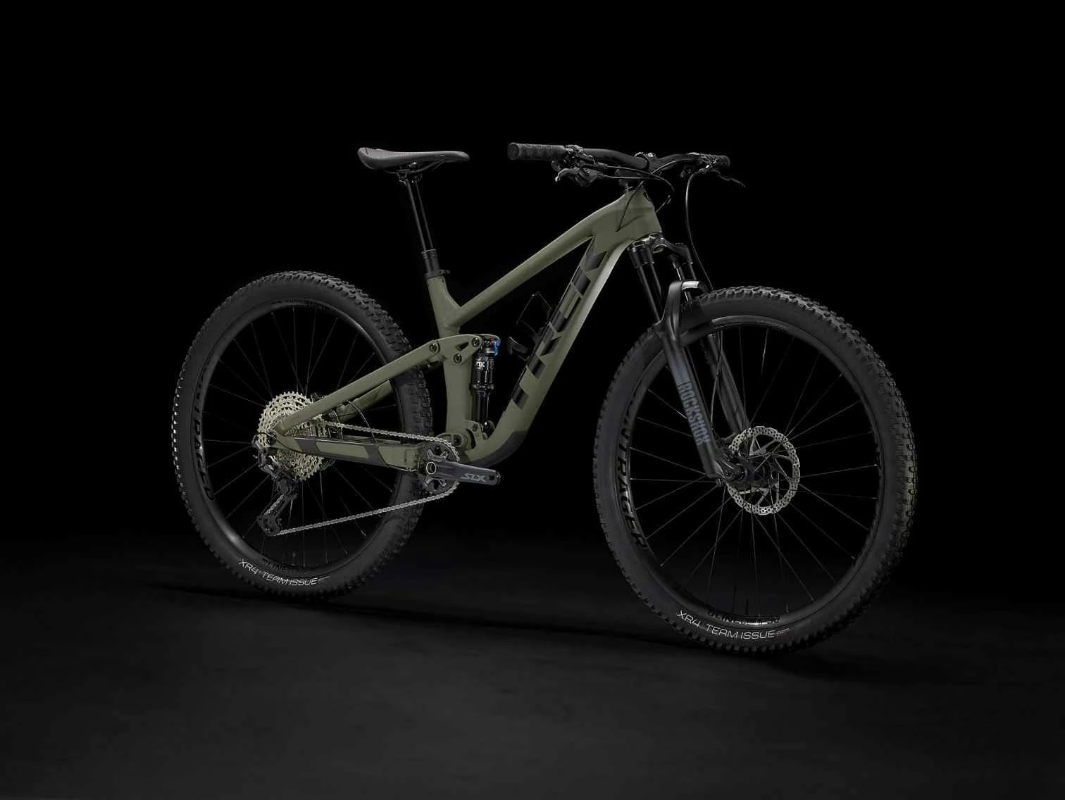 TOP FUEL 7 MTB Fully, Matte Olive Grey Von TREK 4 TOP FUEL 7 MTB Fully, Matte Olive Grey Von TREK – Bild 2