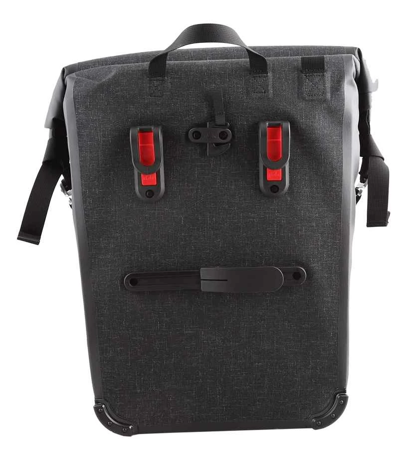 PIAZZA GRANDE Hinterradtasche (Single), Grau Schwarz Von VELOPLUS SWISS DESIGN 6 PIAZZA GRANDE Hinterradtasche (Single), Grau Schwarz Von VELOPLUS SWISS DESIGN – Bild 4