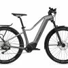 GOROC 2 2.10 Crossover E-Bike, Cast Silver Black Gloss Von FLYER