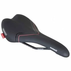 SUMMIT II Sattel, Schwarz Von VELOPLUS SWISS DESIGN