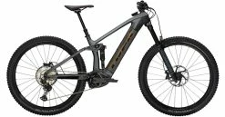 RAIL 9.7 E-MTB Fully, Matte Lithium Grey Matte Trek Black Von TREK