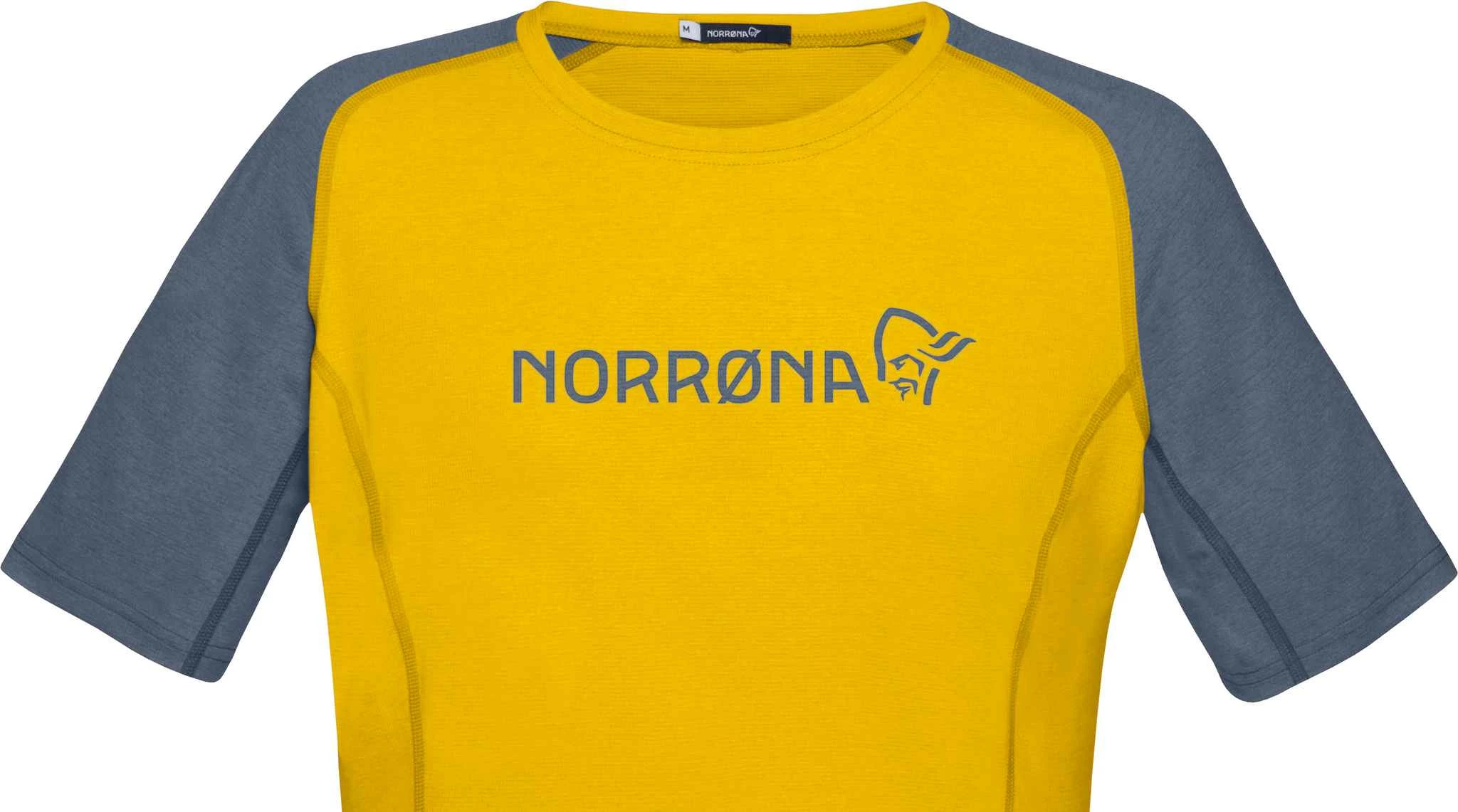 Norrøna FJØRÅ EQUALISER Damen-Kurzarmshirt, Sulphur/Vintage Indigo Von NORRØNA 5 Norrøna FJØRÅ EQUALISER Damen-Kurzarmshirt, Sulphur/Vintage Indigo Von NORRØNA – Bild 3
