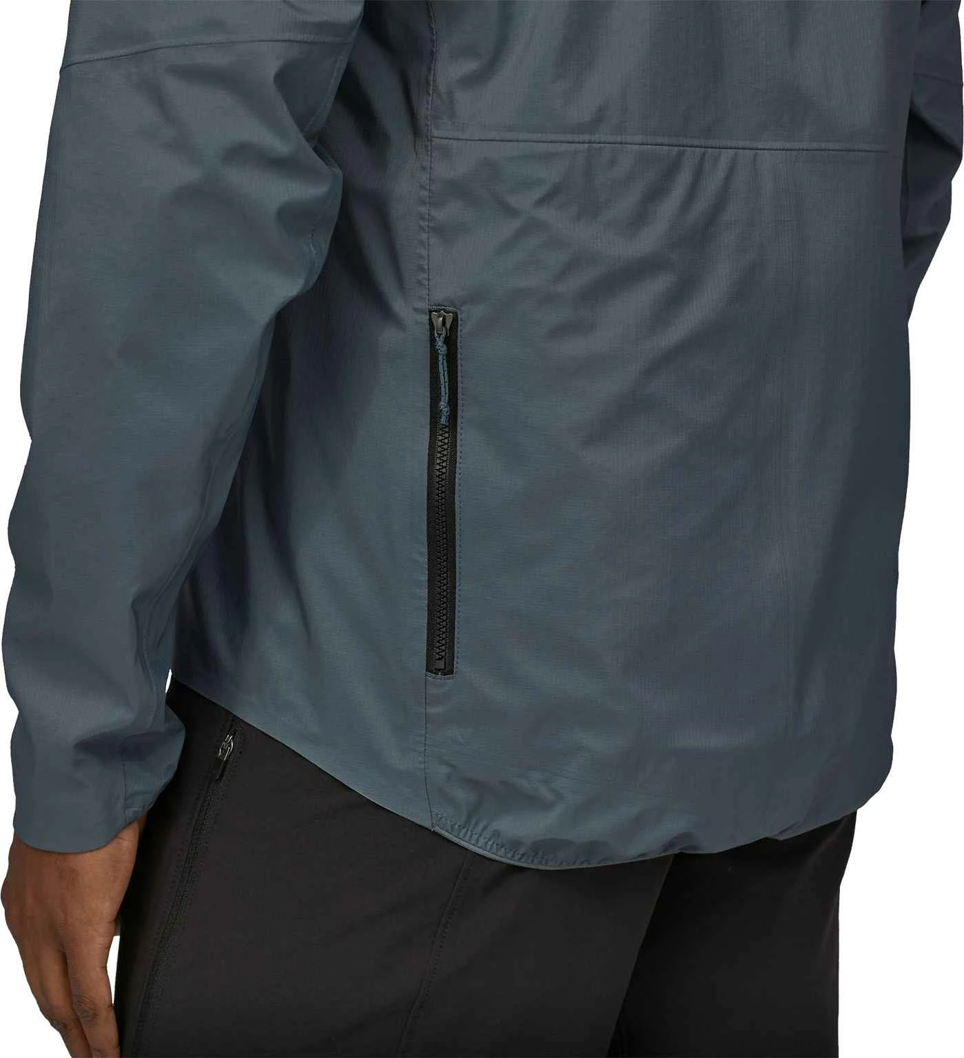 DIRT ROAMER Herren-Windjacke , Plume Grey Von PATAGONIA 10 DIRT ROAMER Herren-Windjacke , Plume Grey Von PATAGONIA – Bild 8